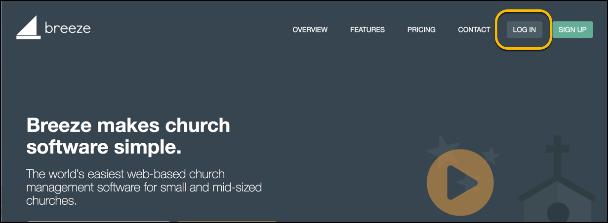 use breeze church management software for mail