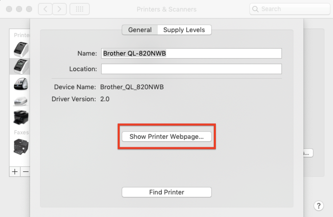 Distinguishing Multiple AirPrint Printers (Brother) at Check In – Breeze Management